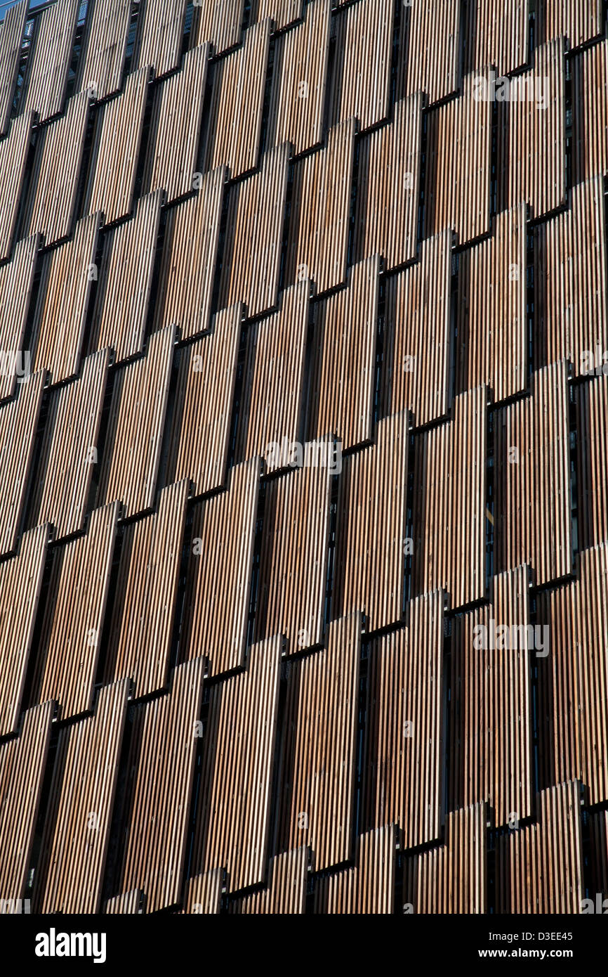 Architectural detail of building on Swanston Street Melbourne Victoria Australia Stock Photo