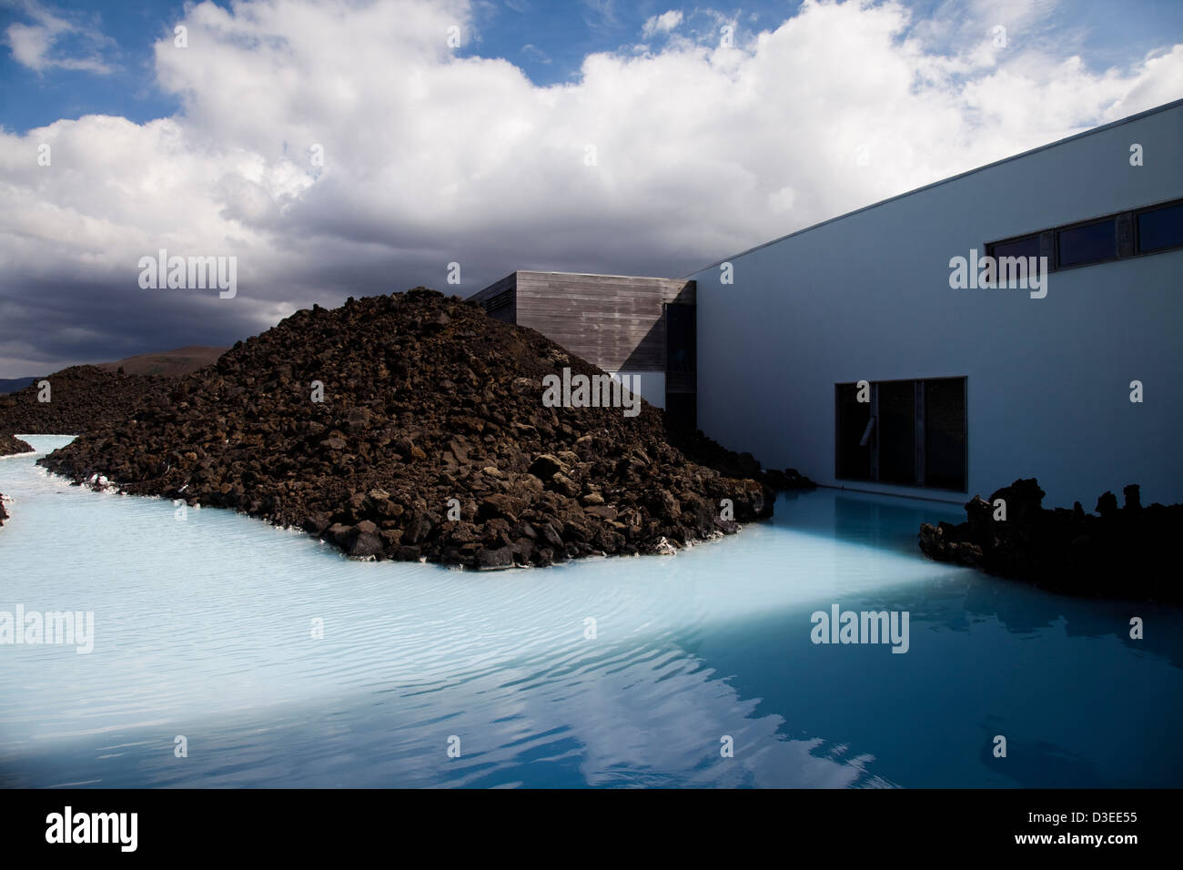 Blue lagune, Iceland Stock Photo