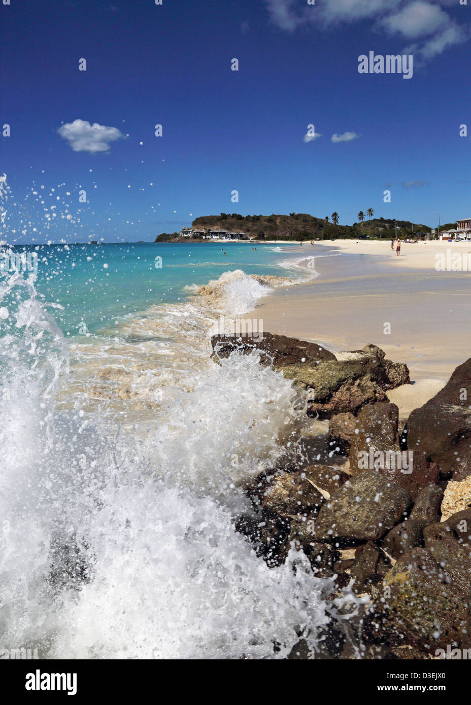 DARKWOOD BEACH,ANTIGUA Stock Photo