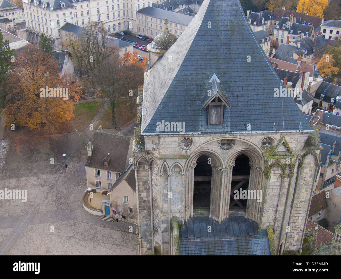Bourges france aerial hi-res stock photography and images - Alamy