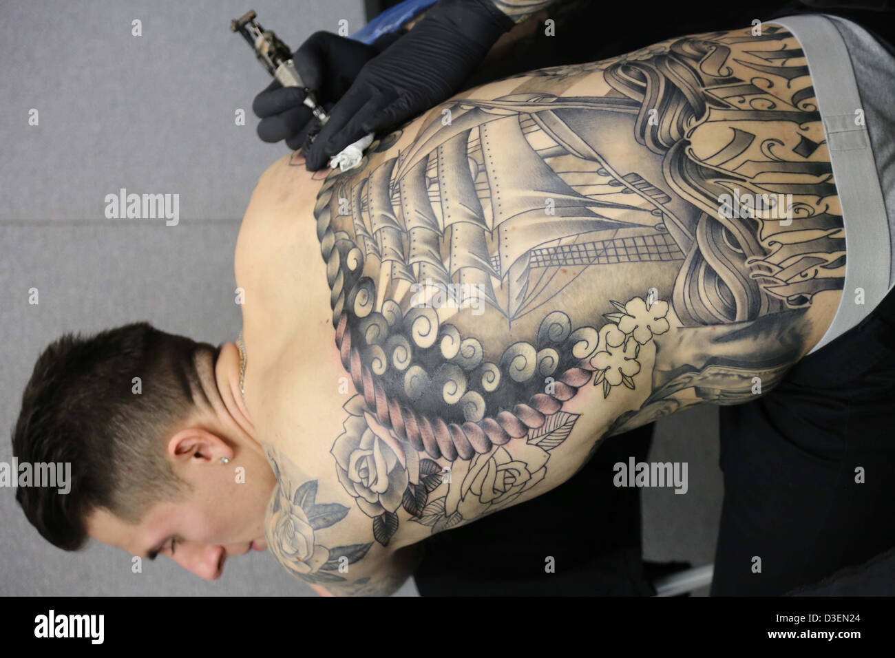 Tattoo convention Brighton thousands flock to get new inkings from world  famous tattoo artists Stock Photo - Alamy