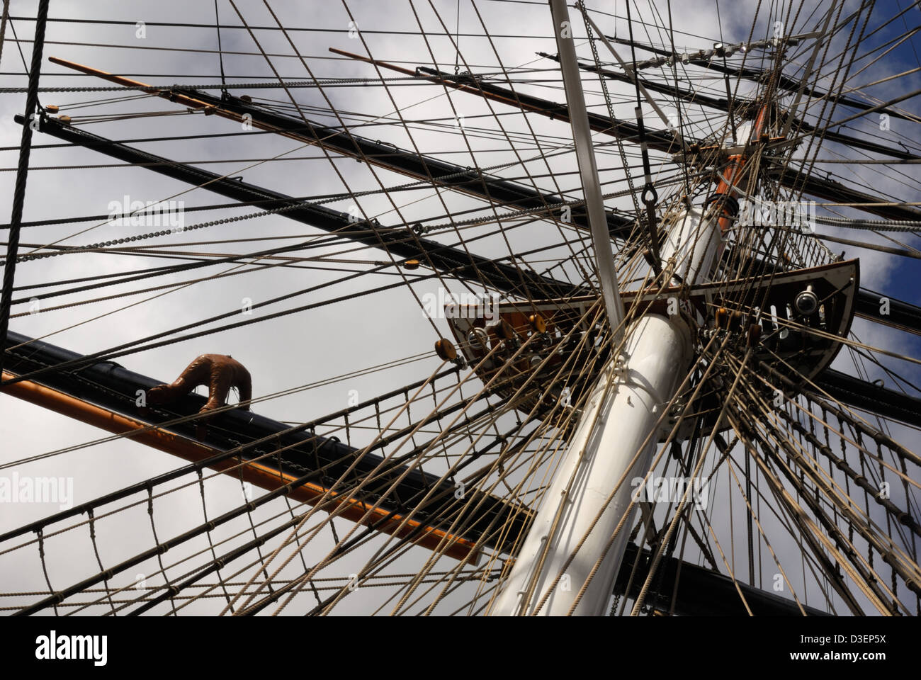 Cutty Sark 'rigger' Stock Photo - Alamy