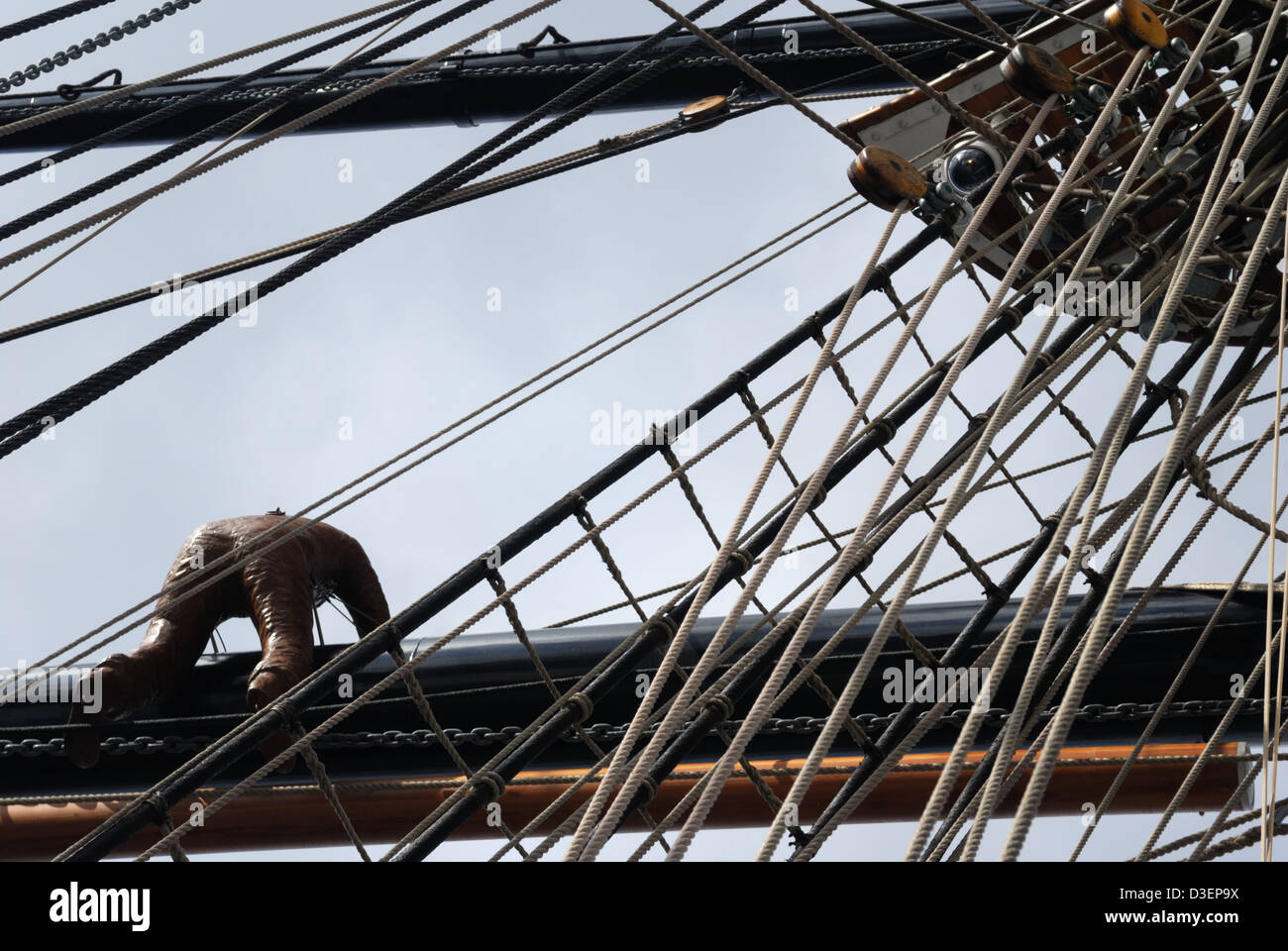 Cutty Sark 'rigger' Stock Photo - Alamy