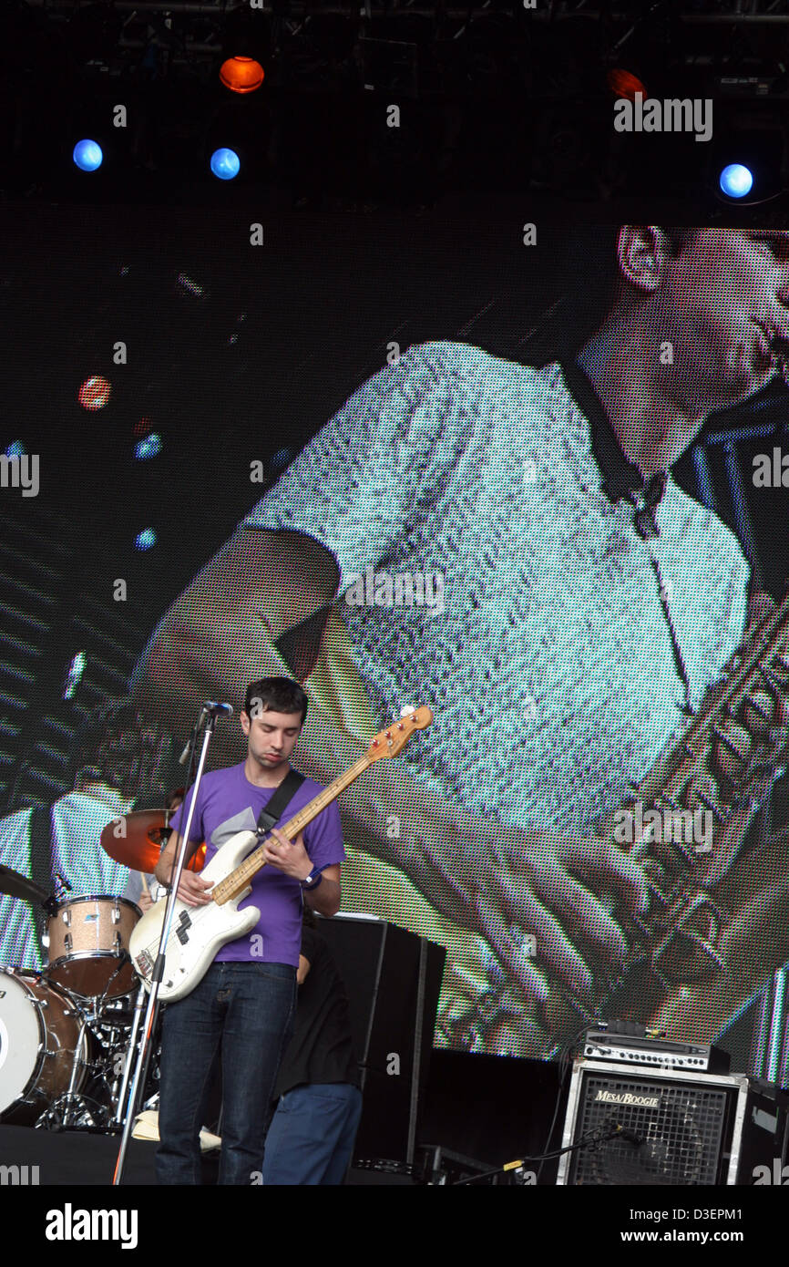 The Rapture, Lovebox Festival Stock Photo