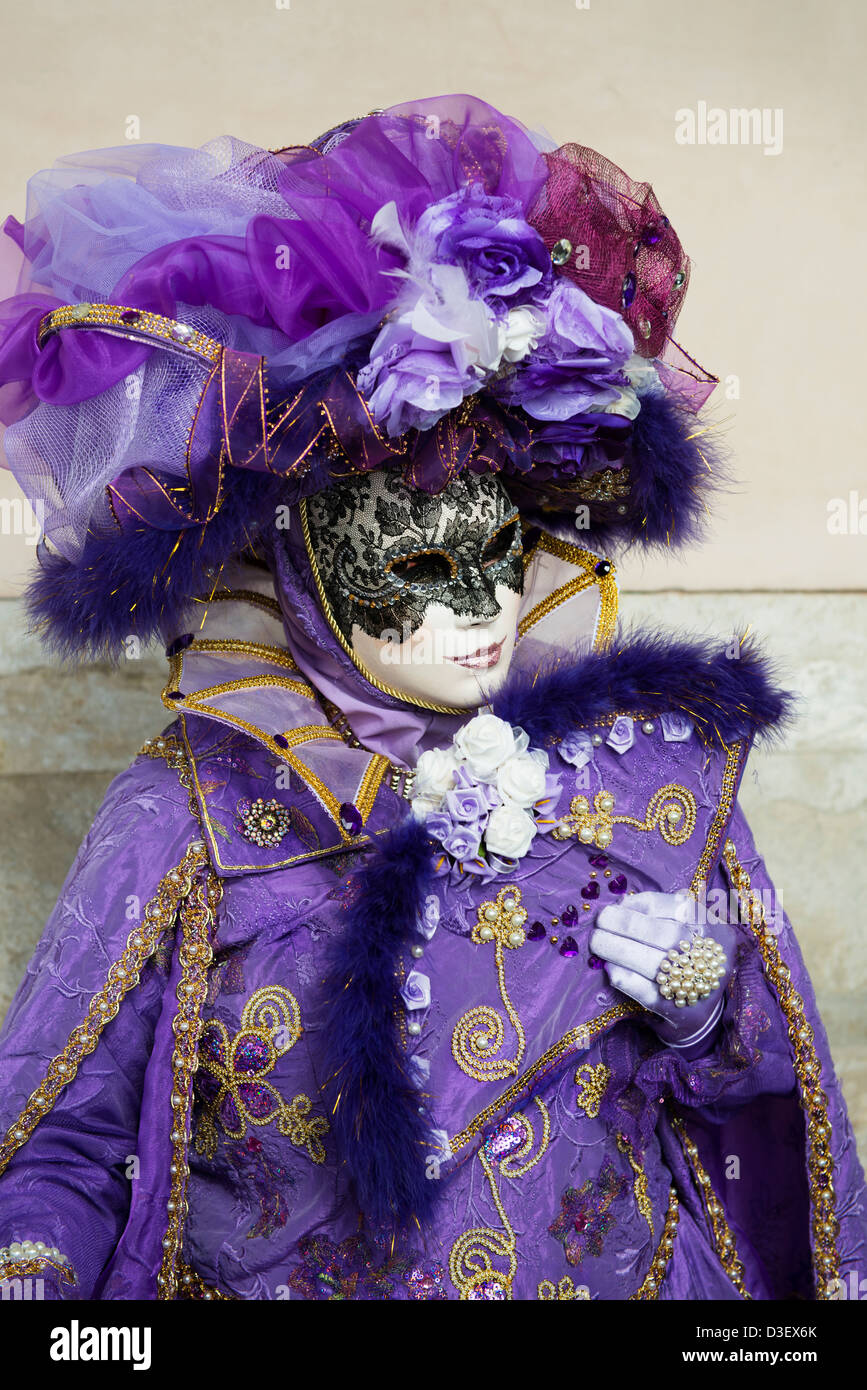 carnival masks in Venice Stock Photo