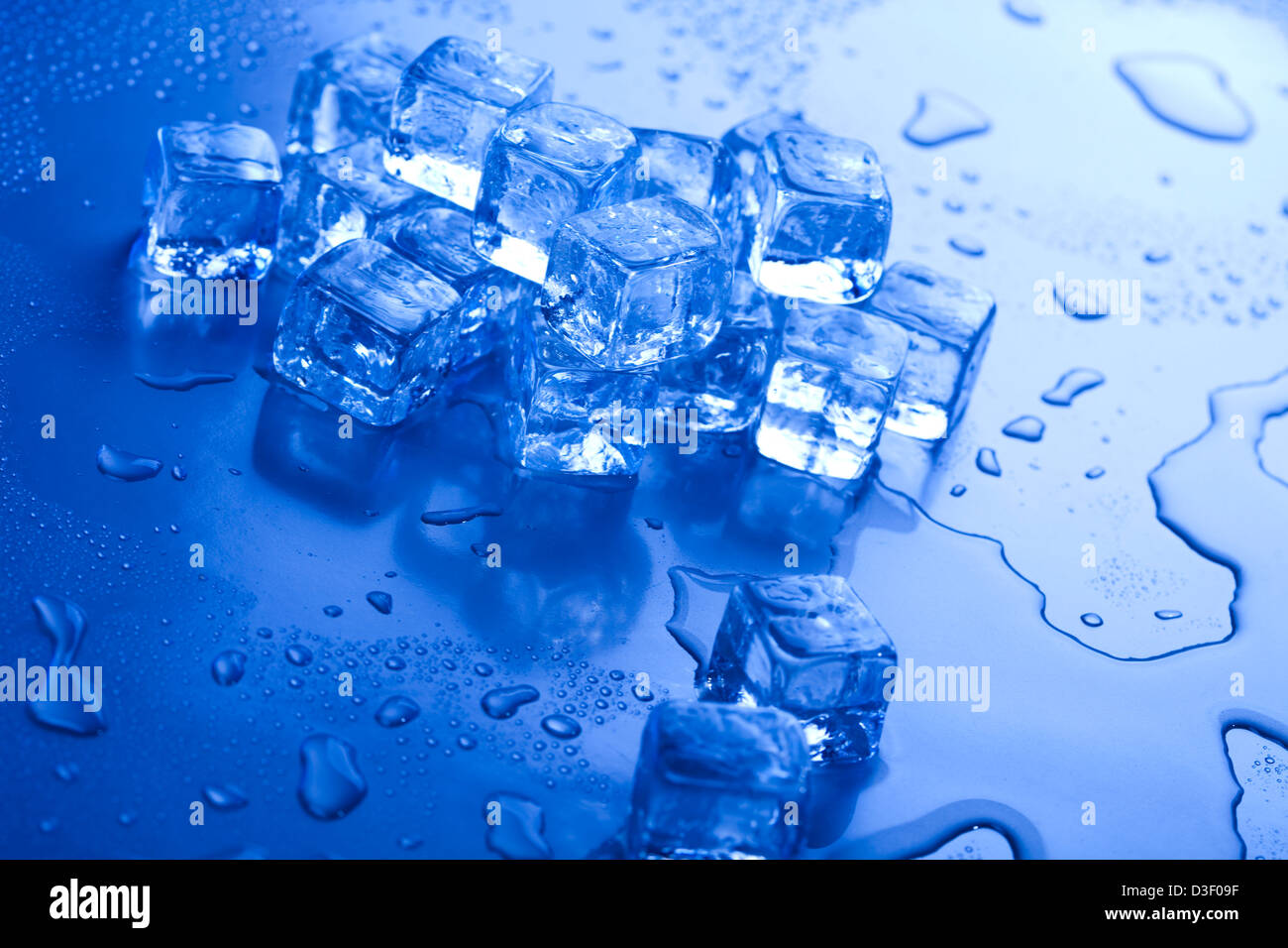 Cool and ice cubes Stock Photo - Alamy