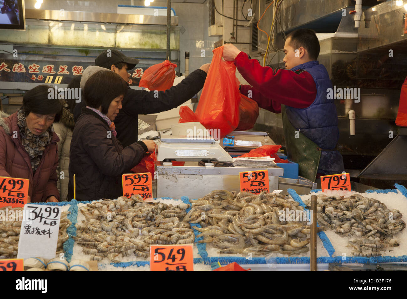 Fish sale market brooklyn