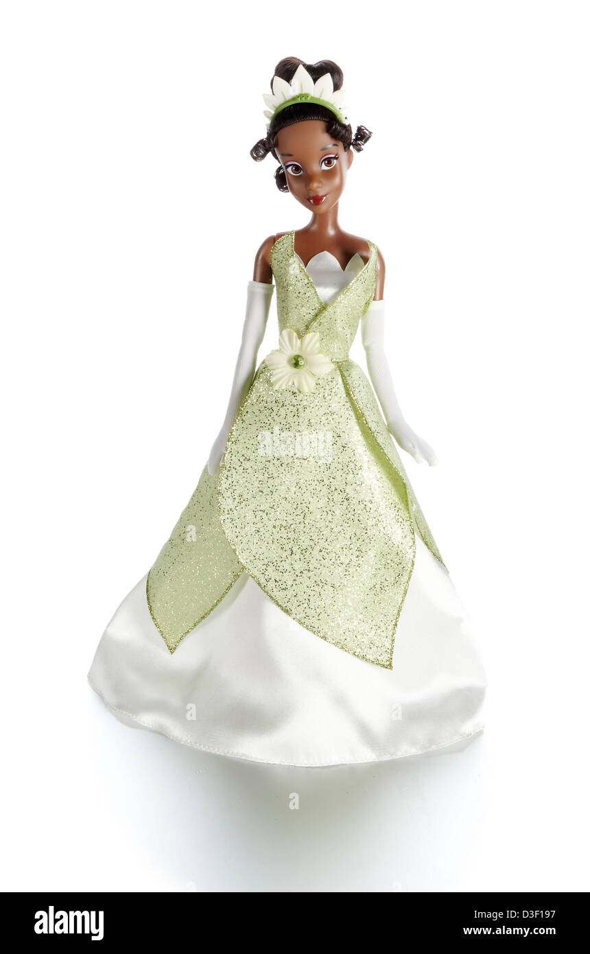 Princess Tiana toy doll Stock Photo