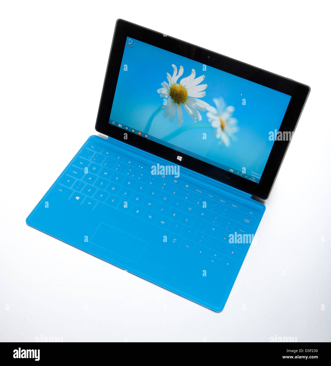 Microsoft laptop tablet computer Stock Photo