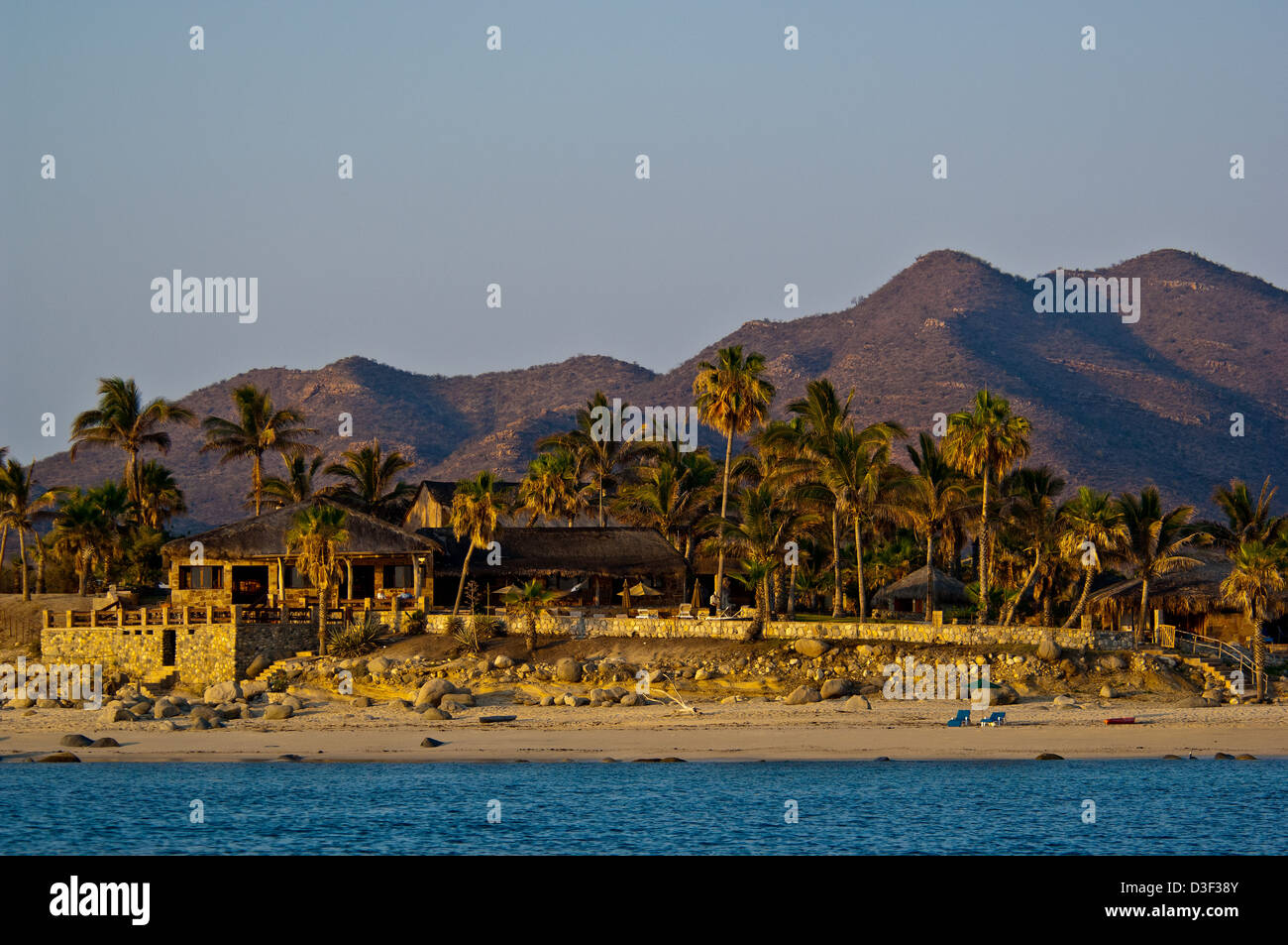 Rancho Leonero Hotel and Resort, East Cape Baja Mexico Stock Photo Alamy