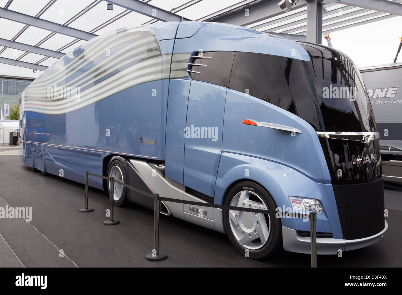 MAN Aerodynamic Concept Truck at the IAA International Motor Show for Commercial Vehicles 2012. Hannover, Germany Stock Photo