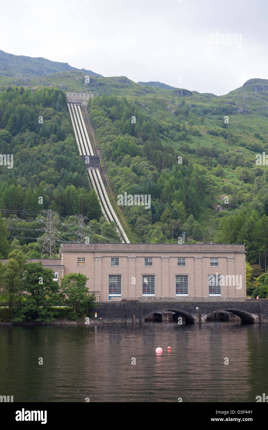 Loch lomond national park hydroelectric hires stock photography and