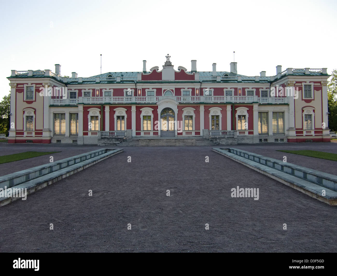 Kadriorg Palace (Tallinn, Republic of Estonia) Stock Photo