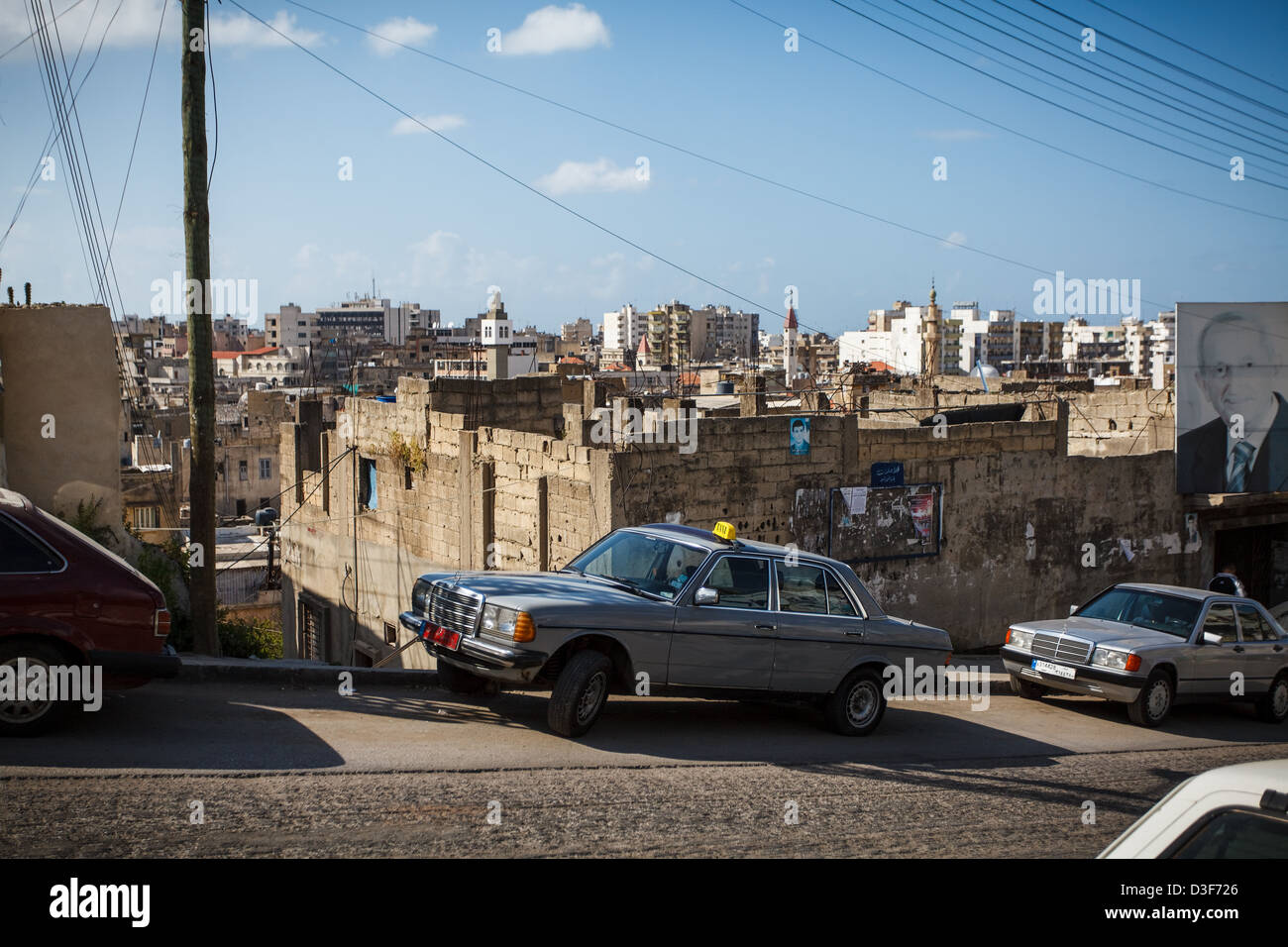 The city of Tripoli in northern Lebanon. Stock Photo