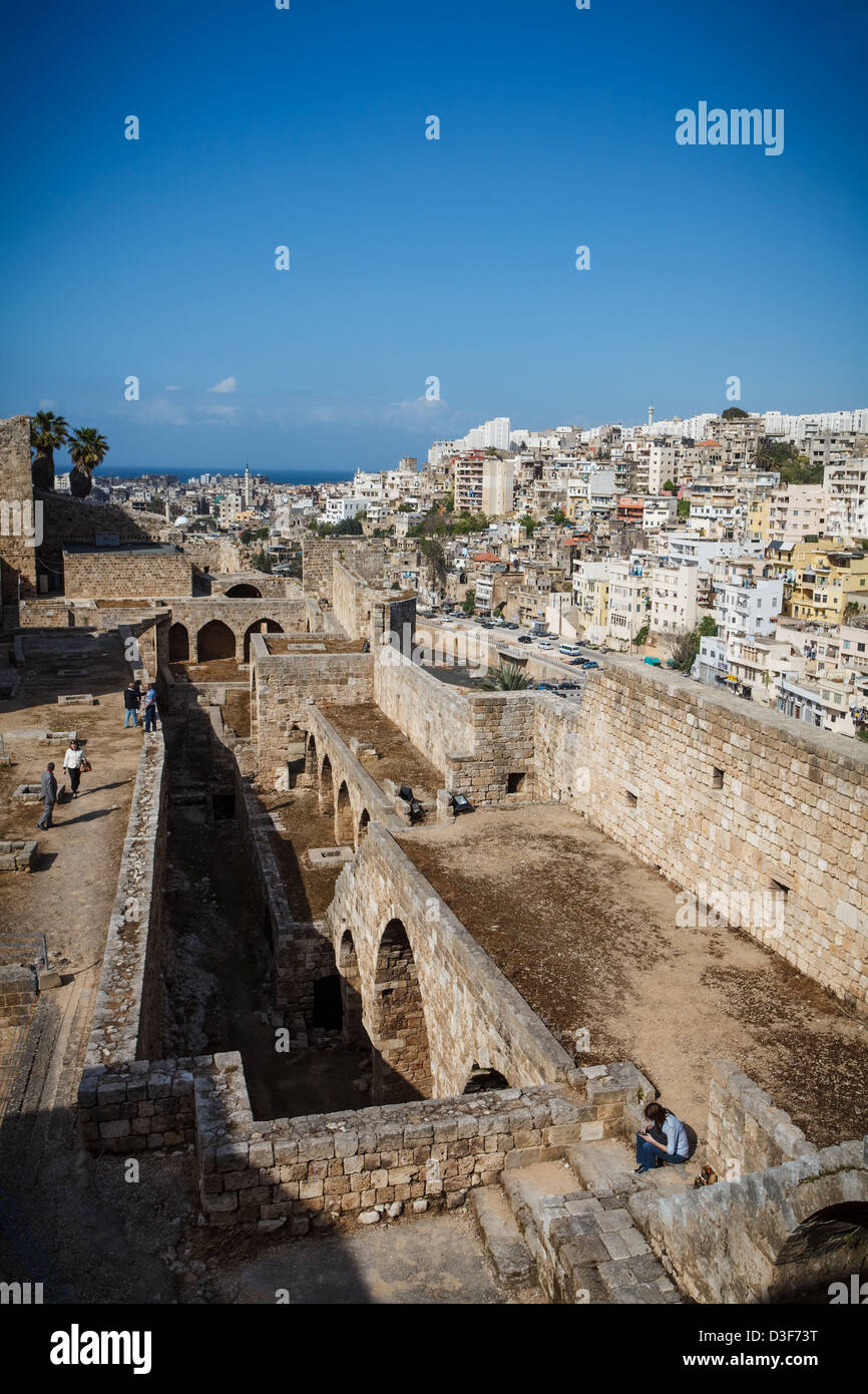 The city of Tripoli in northern Lebanon Stock Photo Alamy