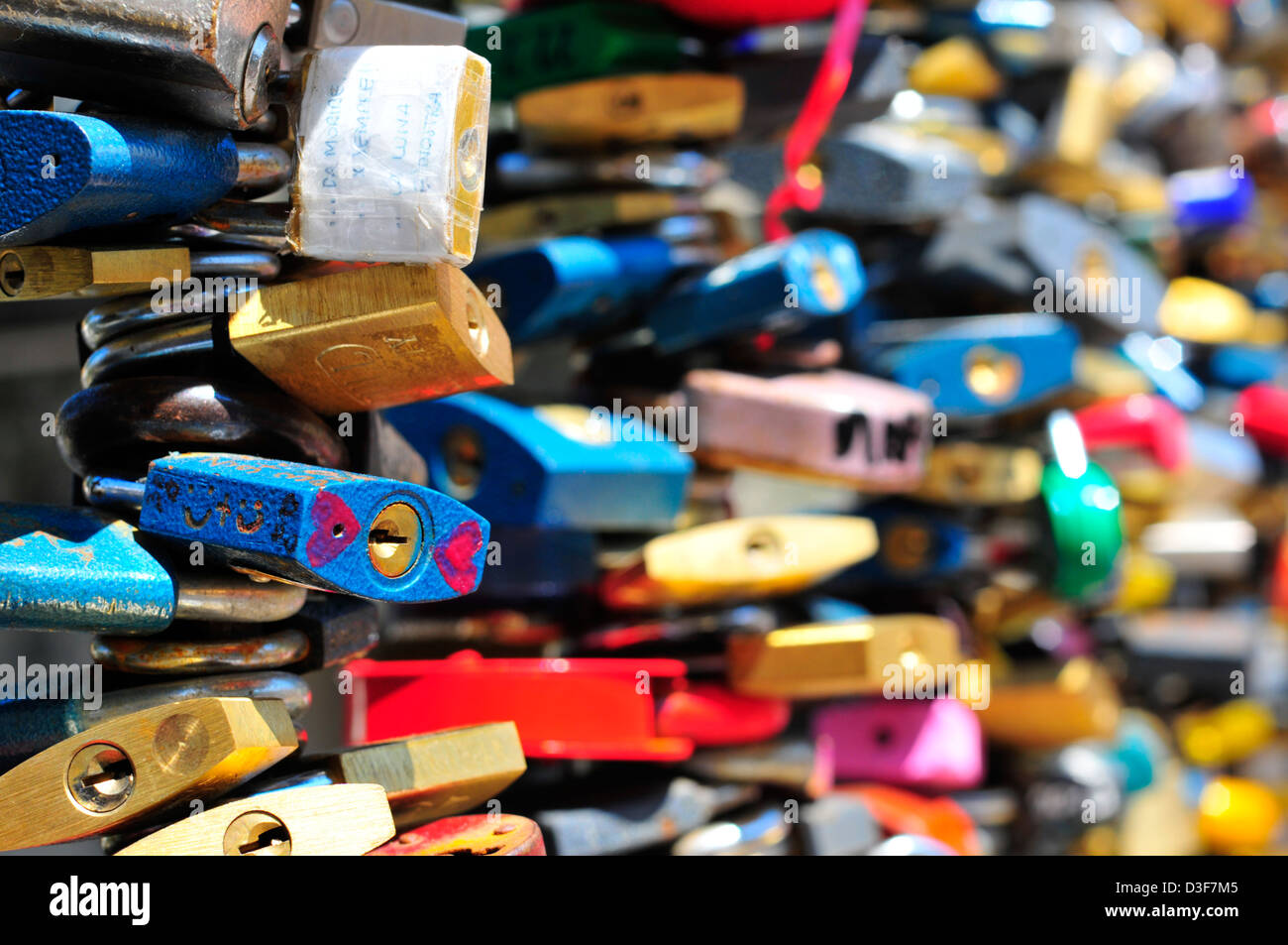 Prague romantic lock locks hires stock photography and images Alamy