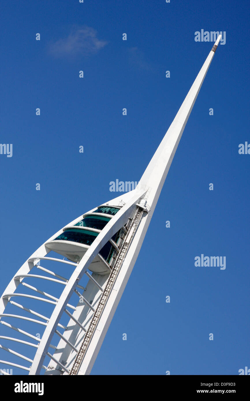 The Spinnaker Tower at Gunwharf Quays in Portsmouth Stock Photo Alamy