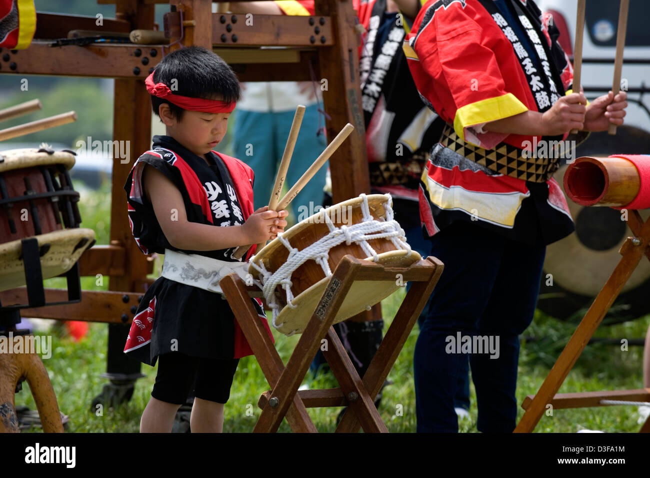 Japanese drum hires stock photography and images Alamy
