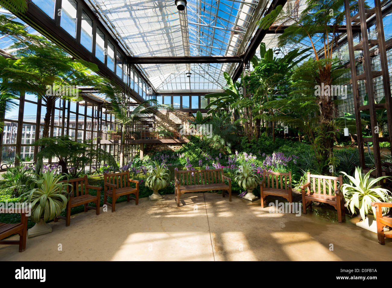 The Interior Of The Sibley Horticultural Center Callaway Gardens