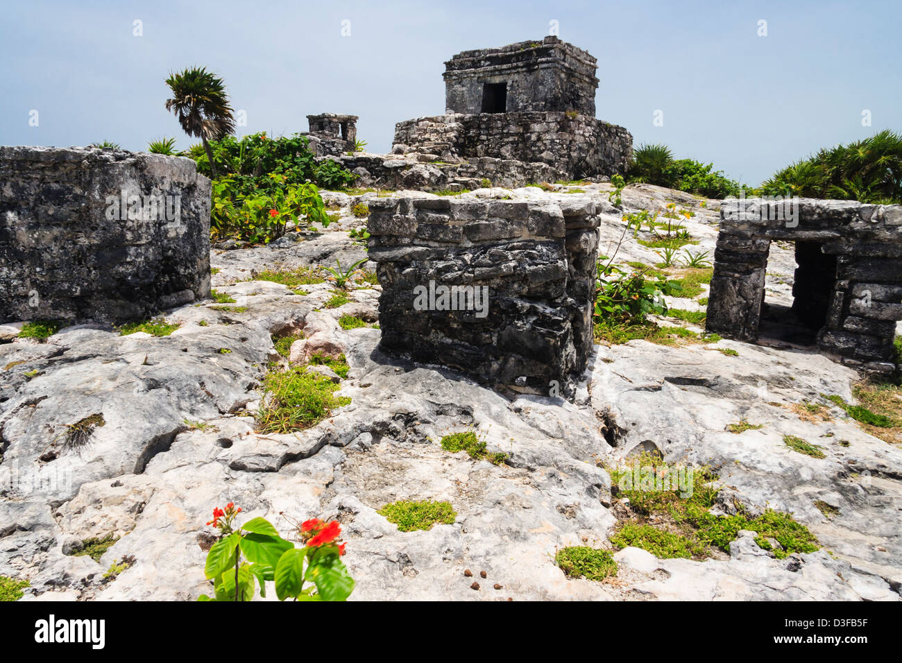 God of Winds Temple, Tulum, Yucatan, Mexico Stock Photo Alamy