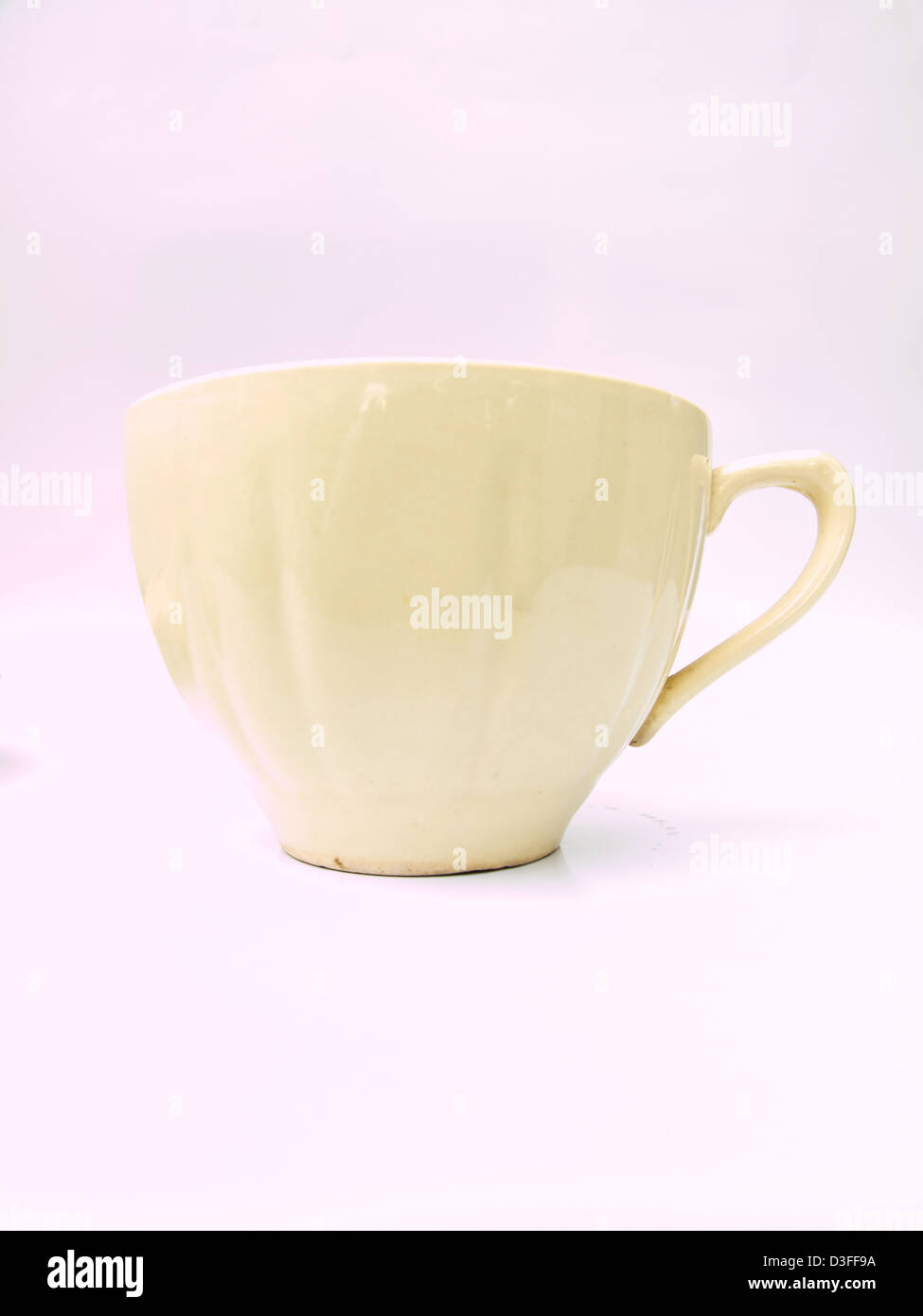A Chiness porcelain tea cup Stock Photo