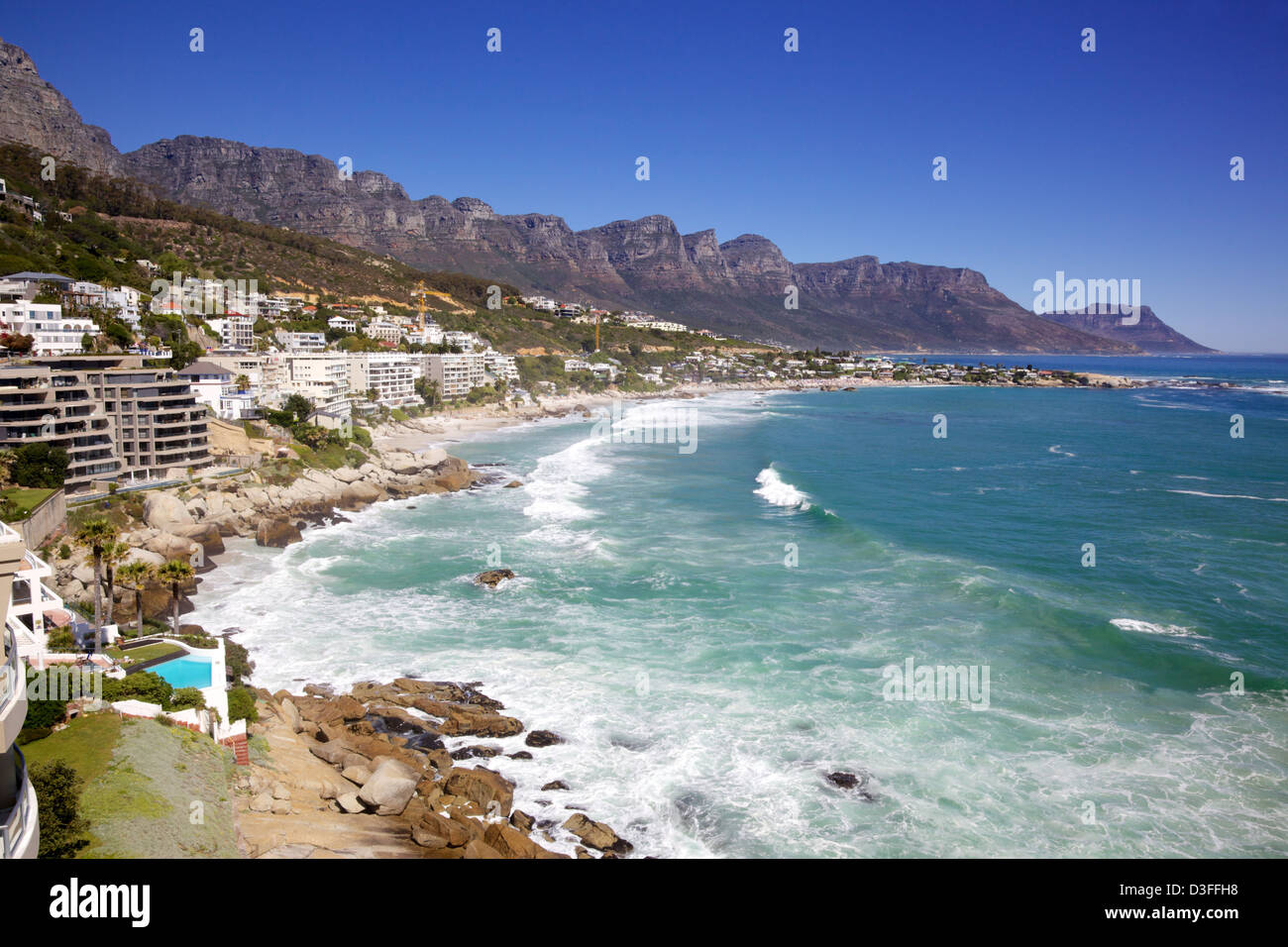 Luxury apartments overlook Clifton's four glamorous beaches, in Cape