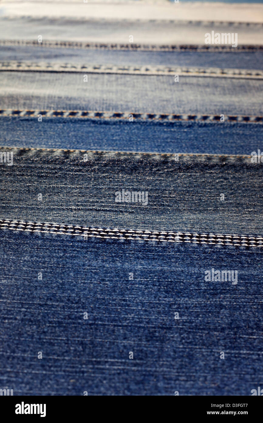 Blue jeans closeup texture background hi-res stock photography and ...