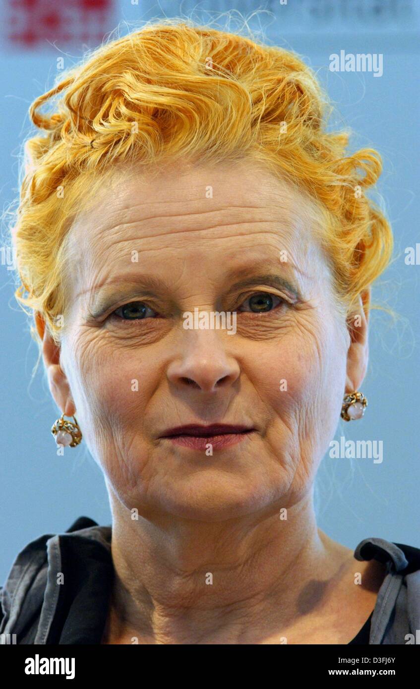 (dpa) Star designer Vivienne Westwood pictured during the