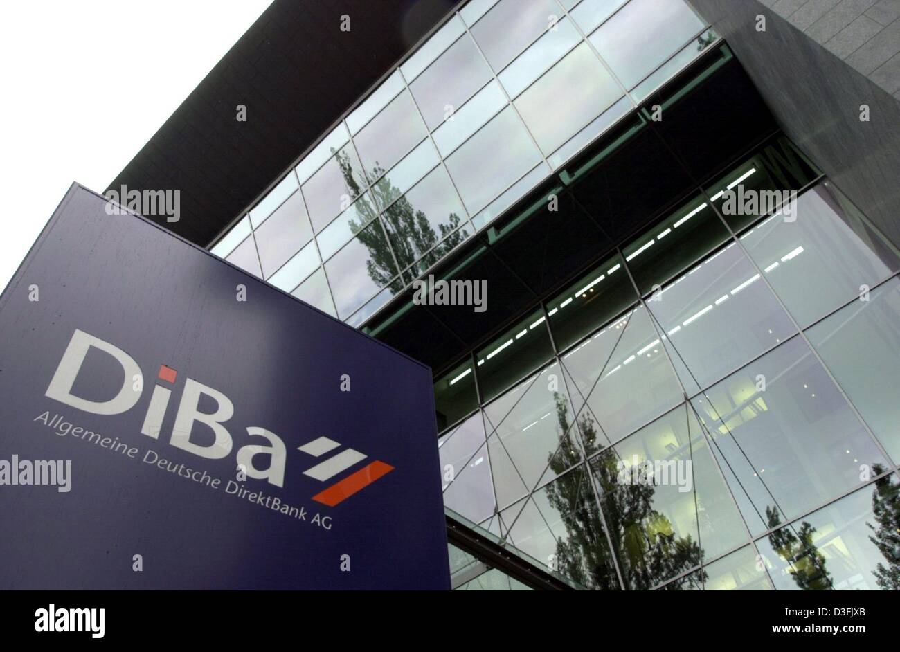 Economy business finance ebf financial_and_business_services diba logo  building direktbank germany hi-res stock photography and images - Alamy