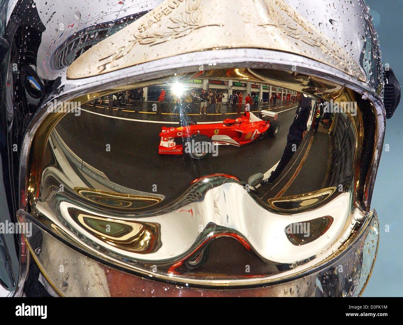 Michael Schumacher Pit Lane High Resolution Stock Photography and