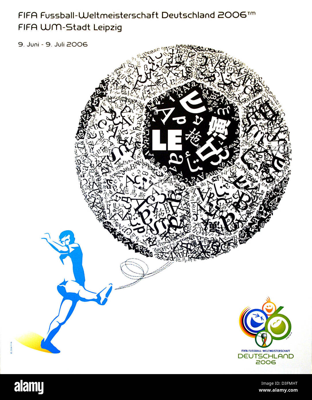 【Ryo】天明屋尚　2006 FIFAワールドカップオフィシャルポスター Ryo様専用】天明屋尚 2006 FIFAワールドカップオフィシャルポスター