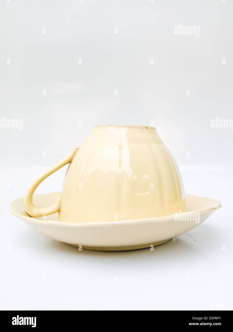 A Chinese porcelain tea cup Stock Photo