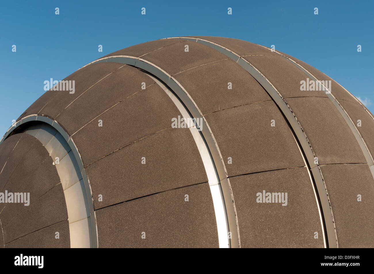 Planetarium at Bibliotheca Alexandrina (Library of Alexandria), Egypt Stock Photo