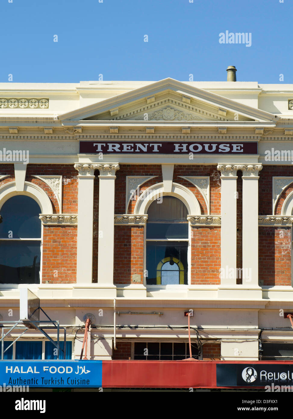 Invercargill, New Zealand, Trent House, along Tay Street Stock Photo