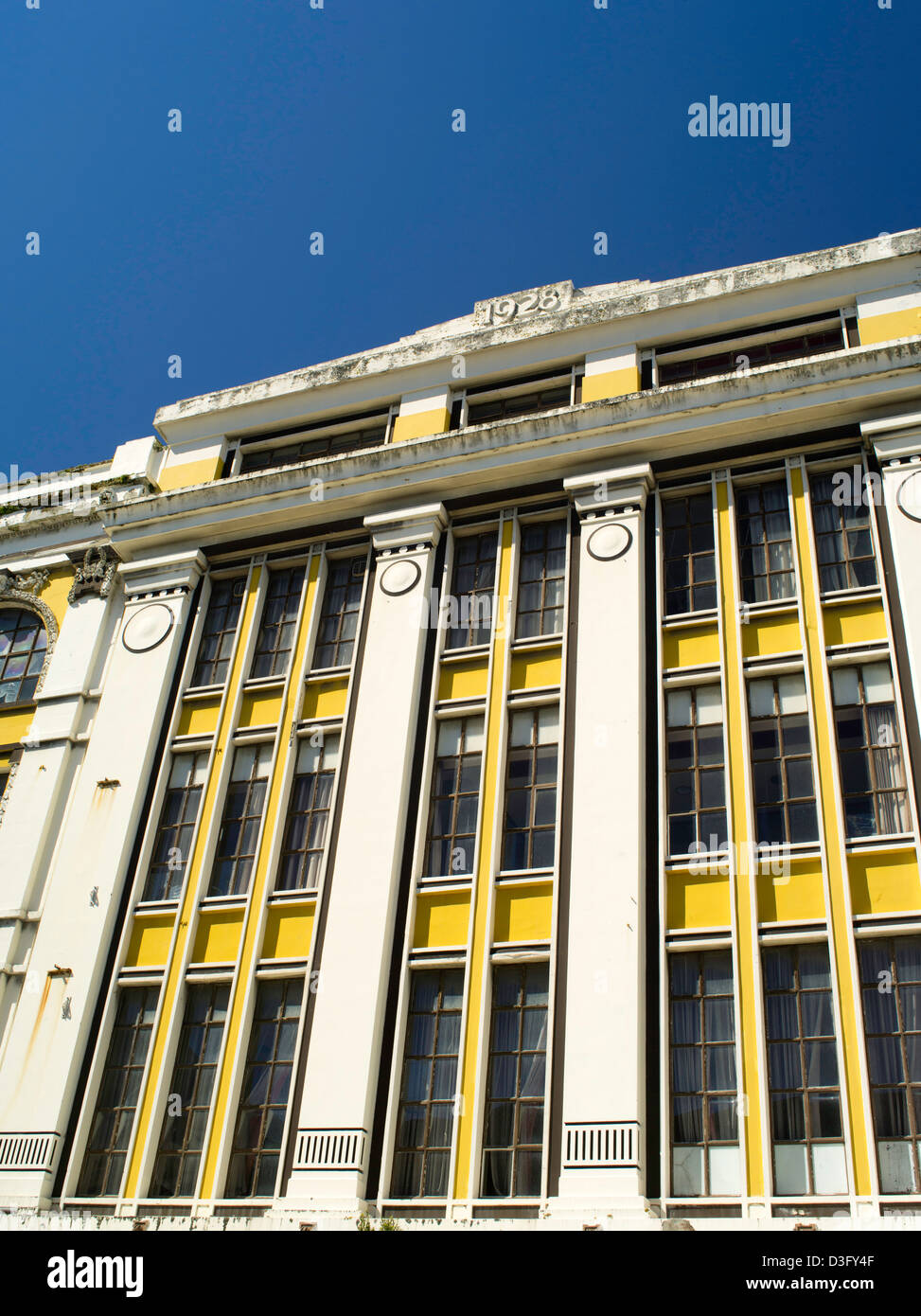Large commercial building along Esk Street, corner of Dee Street