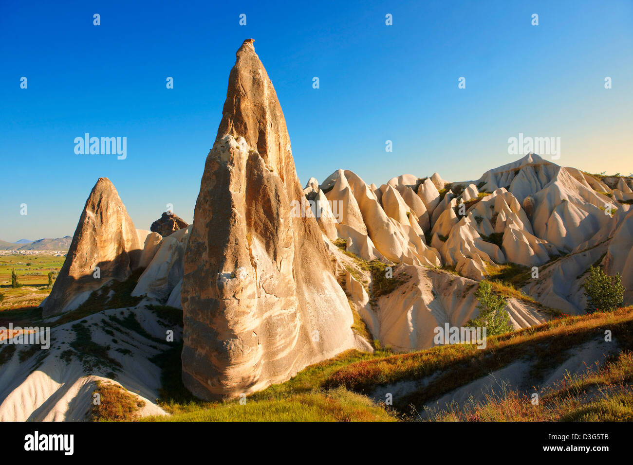 Fairy Chimneys near Goreme , Cappadocia Turkey Stock Photo - Alamy