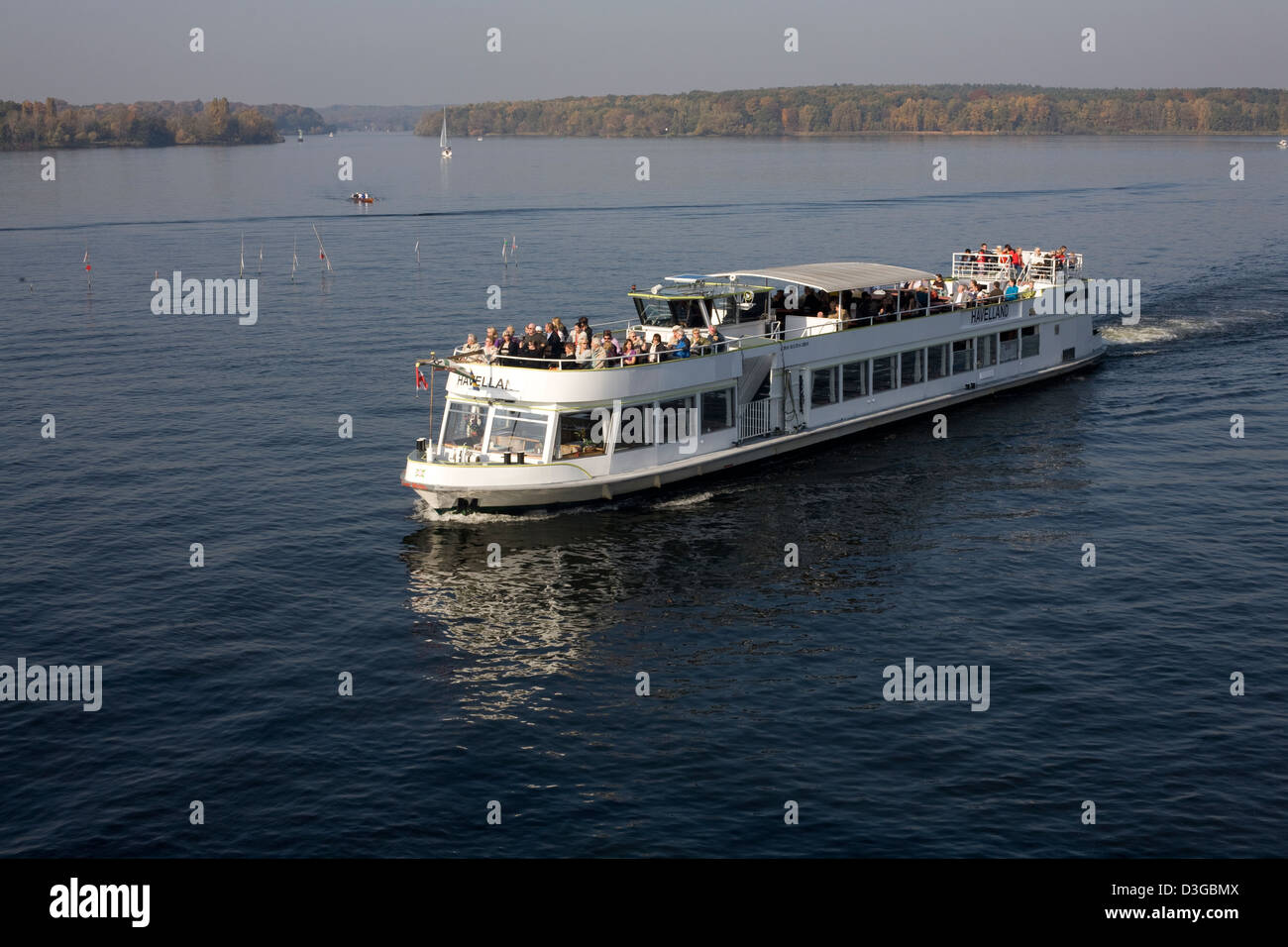 Ferry Boat on Wannsee Berlin Germany Stock Photo - Alamy