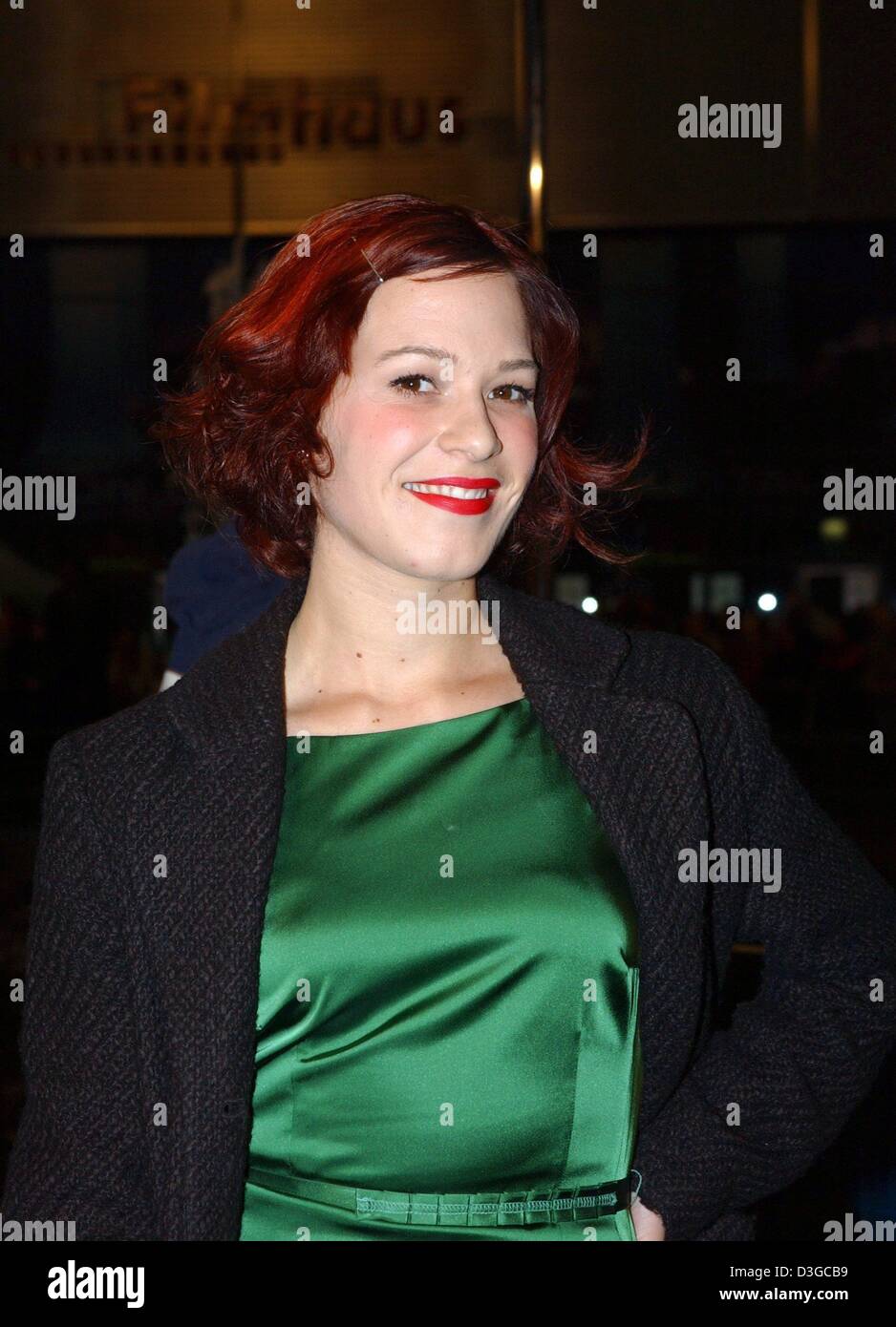 (dpa) - German actress Franka Potente arrives for the German premiere ...