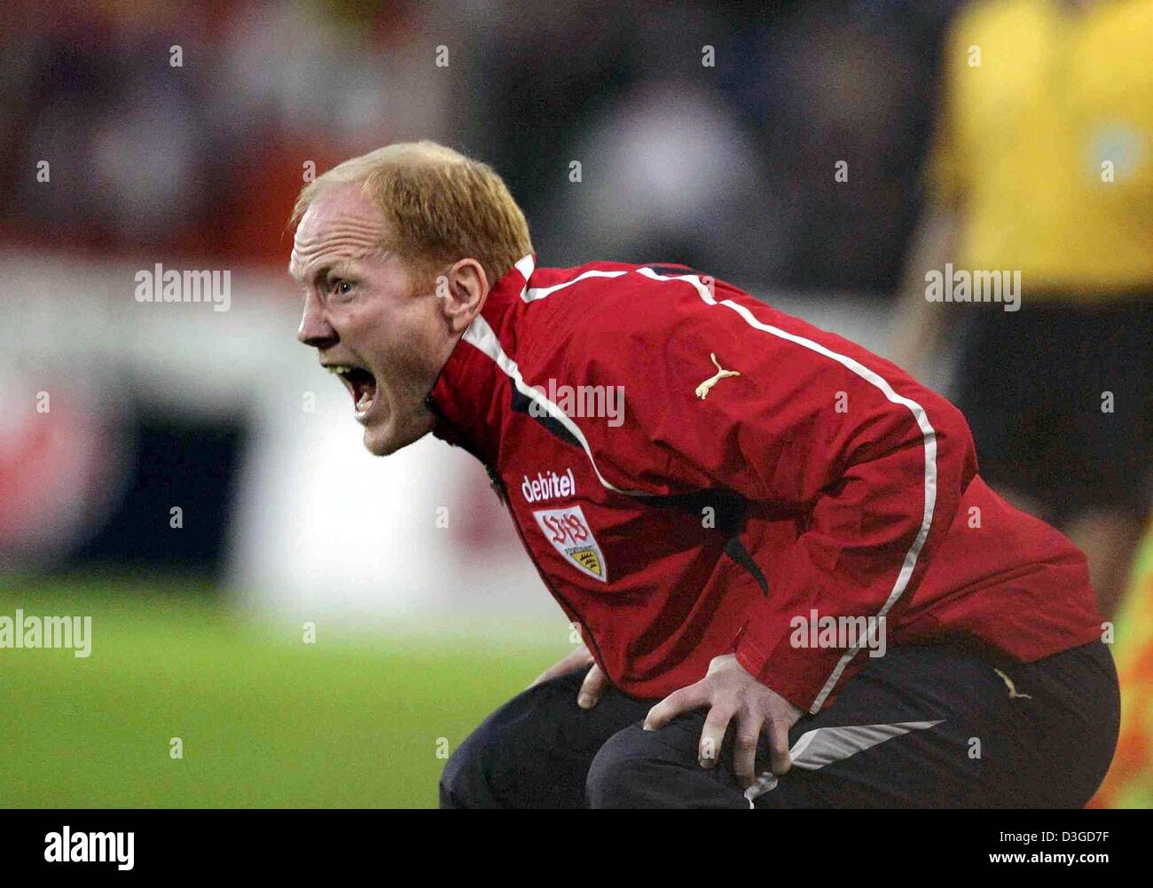 Sports spo soccer screaming shouting coach bundesliga germany hi-res stock  photography and images - Alamy