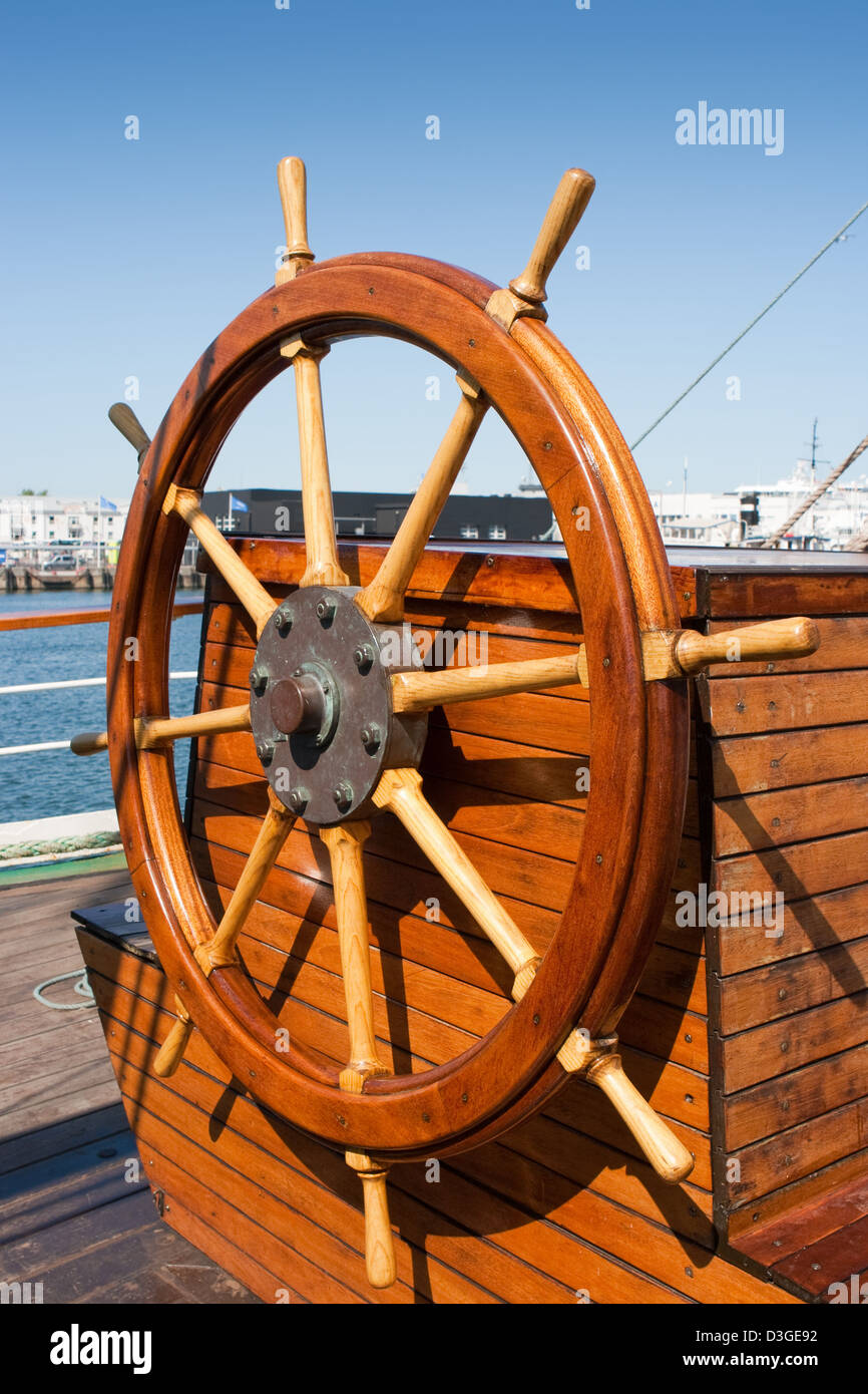 Sailing ship helm hires stock photography and images Alamy