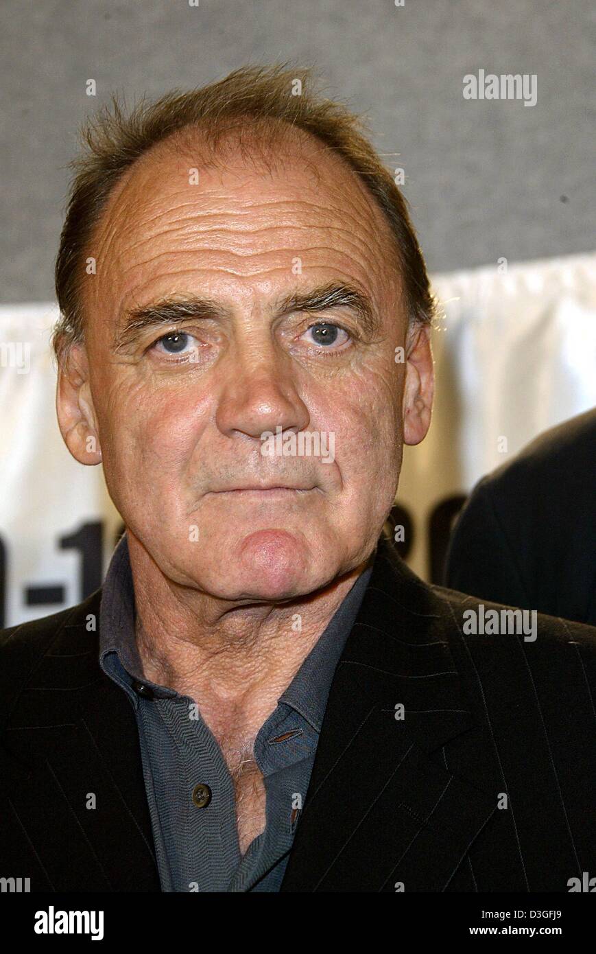 (dpa) - Actor Bruno Ganz presents his new movie 'The Downfall - Hitler and the End of the Third Reich' at the Film Festival in Toronto, Canada, 14 September 2004. Stock Photo