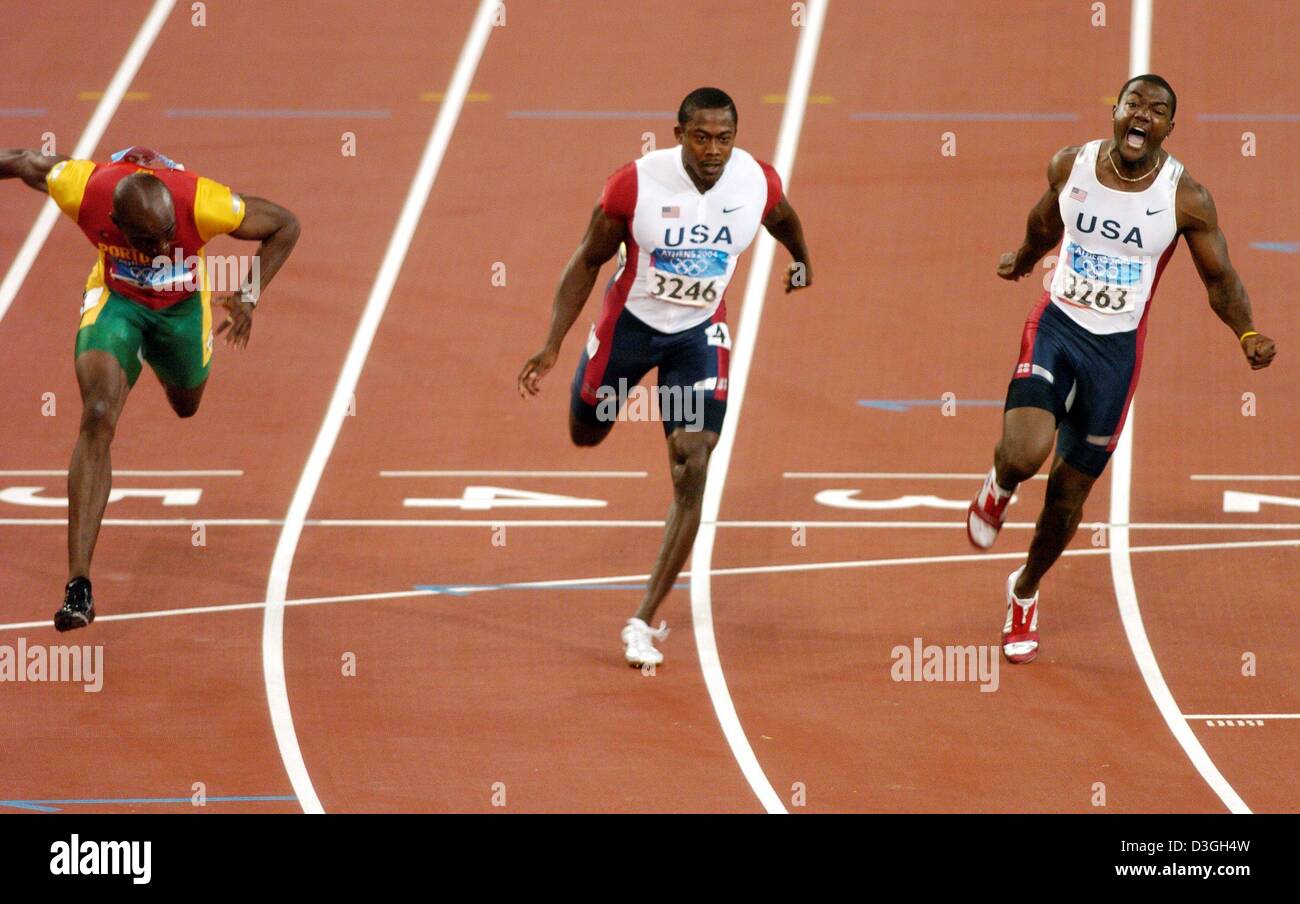 100m sprint hi-res stock photography and images - Alamy