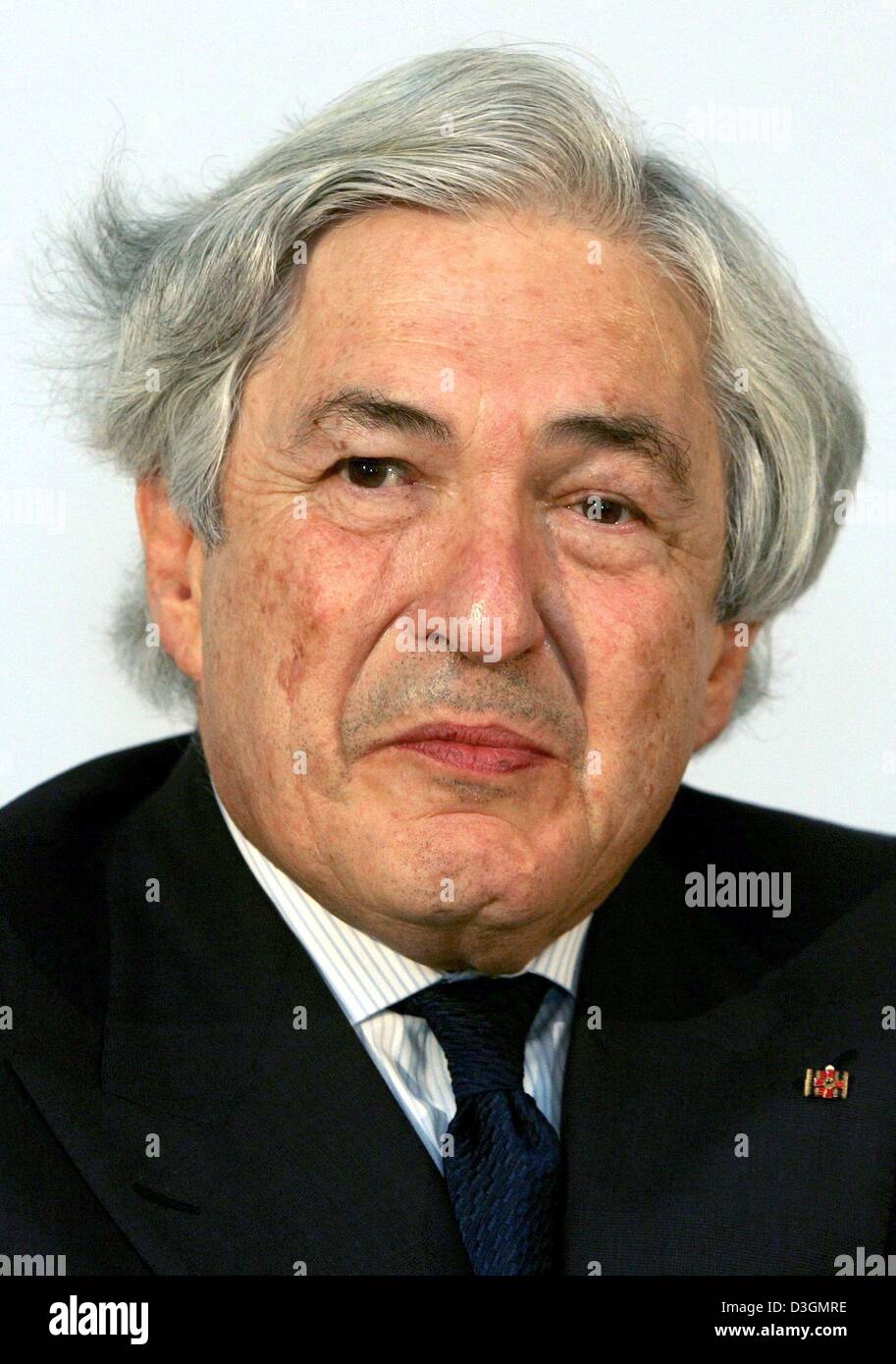(dpa) James D Wolfensohn, president of the World Bank, pictured