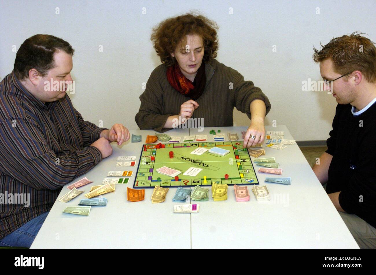 people playing a game
