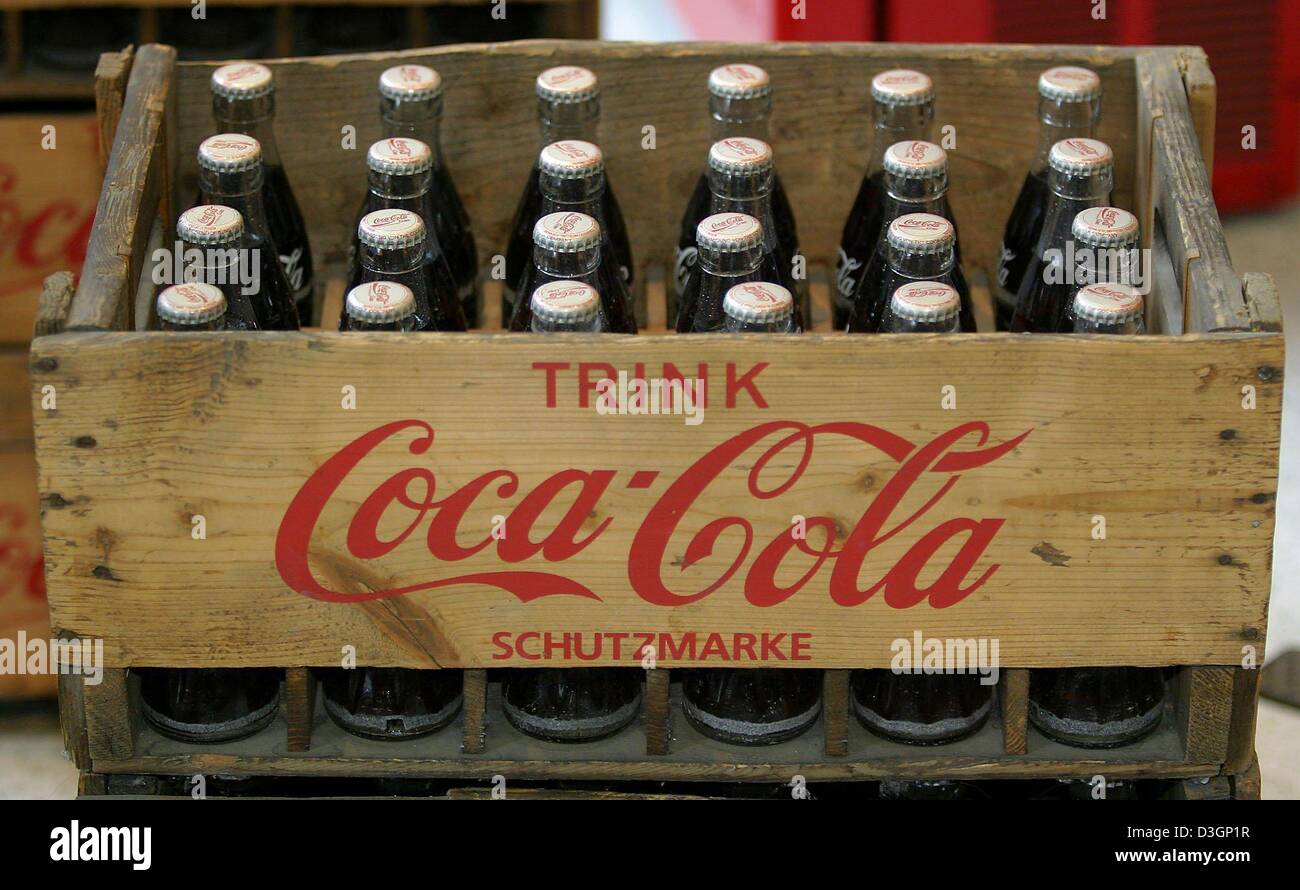 WW2 German Afri-Cola Wooden Soda Crate 24 bottles