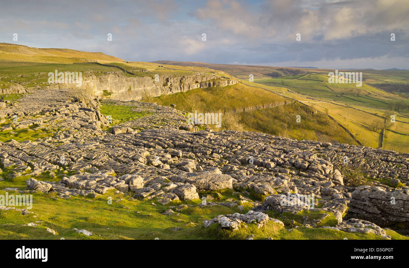 Pennine Way Malham Cove High Resolution Stock Photography and Images