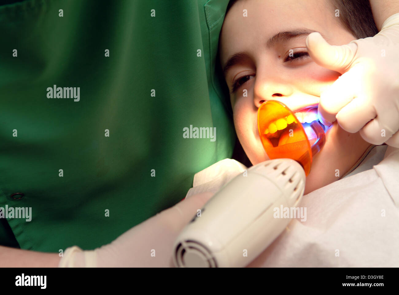 DENTAL CARE, ADOLESCENT Stock Photo Alamy