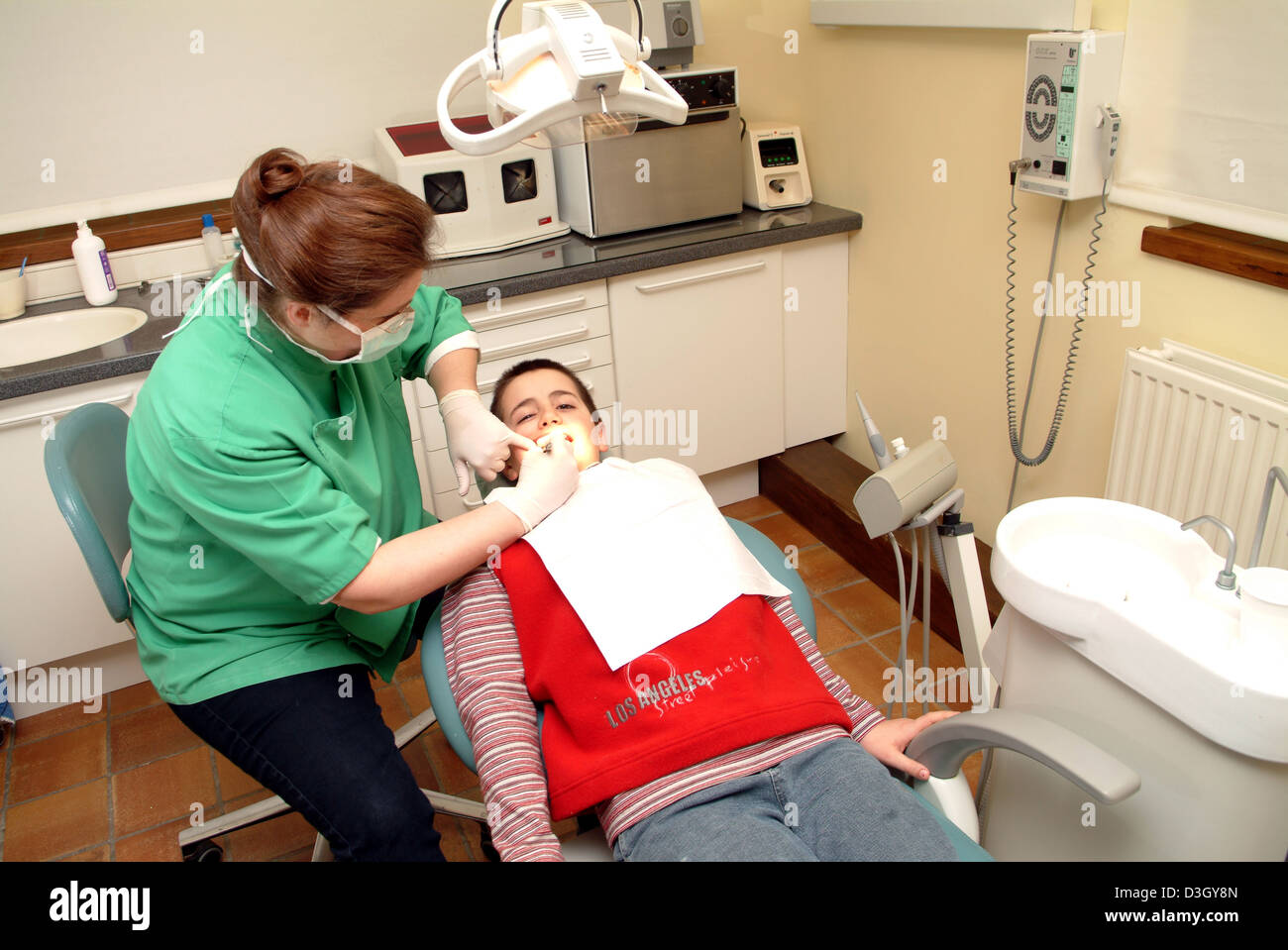 DENTAL CARE, ADOLESCENT Stock Photo Alamy