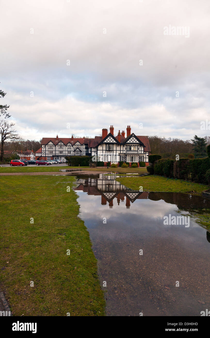 Petwood Hotel in Woodhall Spa Lincolnshire village UK England house and ...