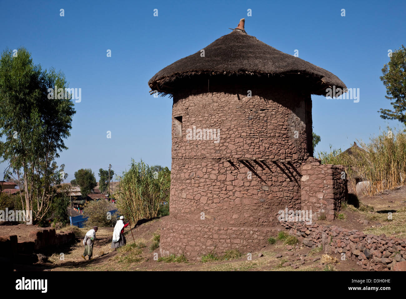 Traditional House, Lalibela, Ethiopia Stock Photo Alamy